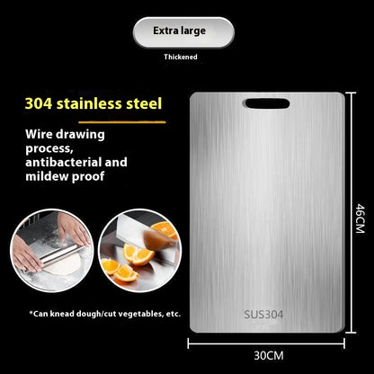Double-sided Thickened Antibacterial And Mildewproof Household Vegetable Cutting Board
