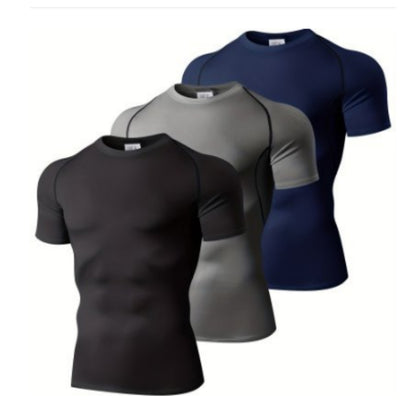 Men's Breathable Short-sleeved Quick-drying Clothes