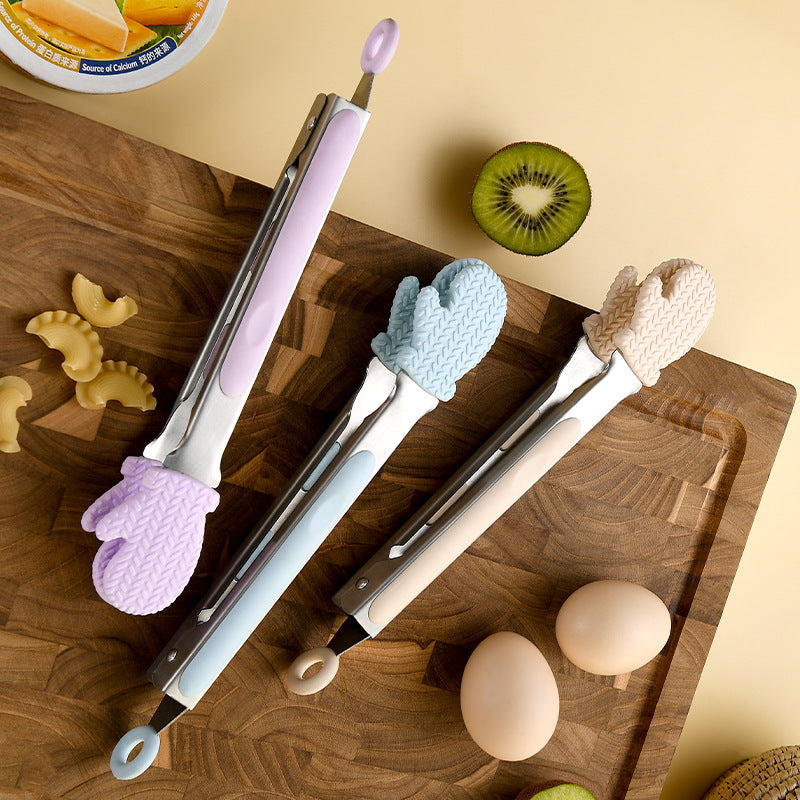 Silicone BBQ Clamp Cute Palm High Temperature Resistance