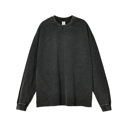Washed Vintage Men's Long Sleeve