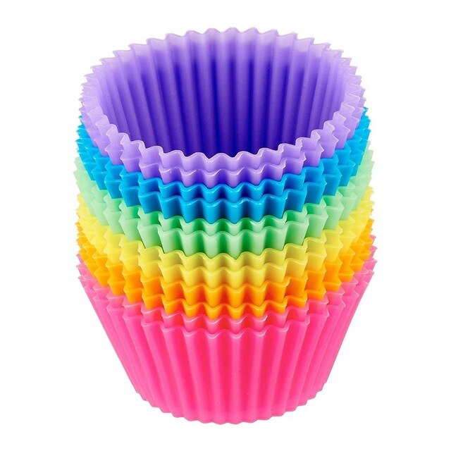 Muffin Round Silicone Baking Cup Cake Mold