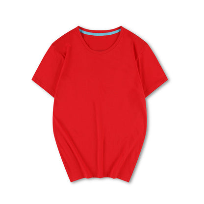 Cotton T-shirt with round neck