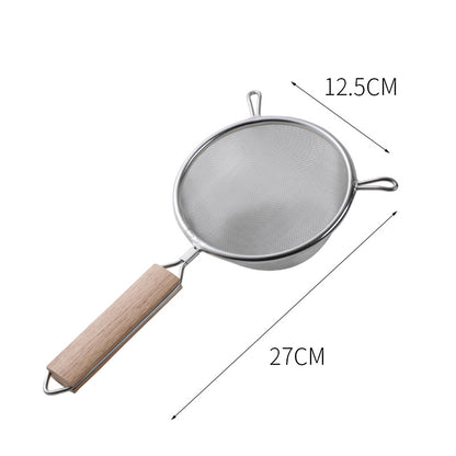 Stainless steel double ear colander