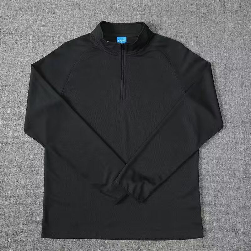 Quick-drying Long-sleeved Men's Workout Elastic T-shirt