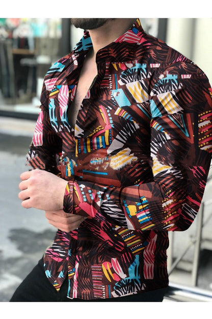 Men's long sleeve shirt