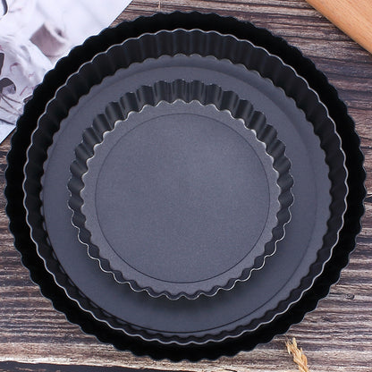 Non stick round detachable pan cake mould