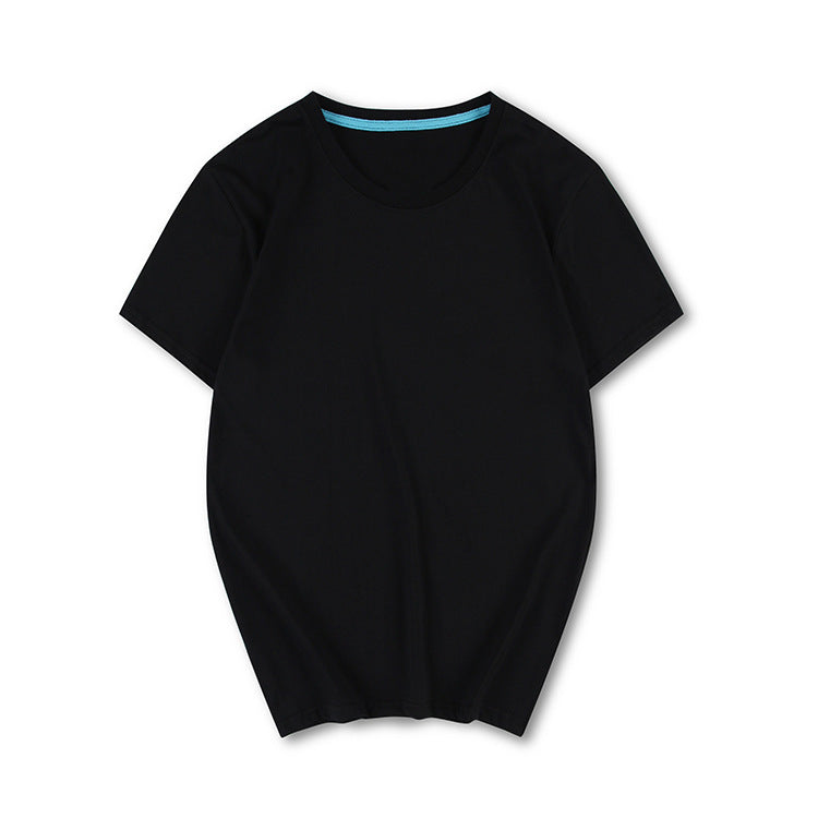 Cotton T-shirt with round neck