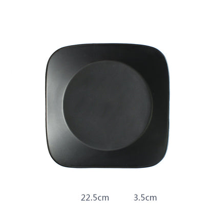 Ceramic Matte Square Steak Plate