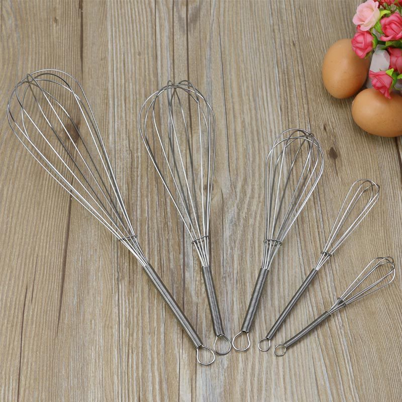 Stainless Steel Manual Egg Whisk Baking Kitchen Tool