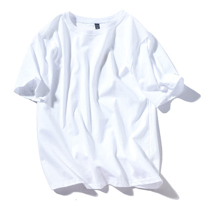Casual round neck all-match basic short sleeve