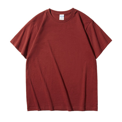 Double Yarn Combed Cotton 210g Blank Light Board T-shirt