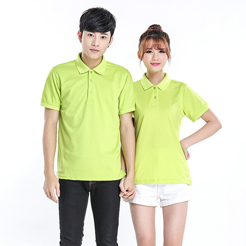 Casual lapel short sleeve
