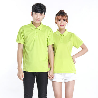 Casual lapel short sleeve