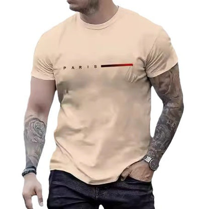 3d Printed Top Slim Fit Men