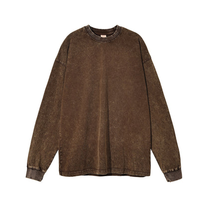 Washed Vintage Men's Long Sleeve