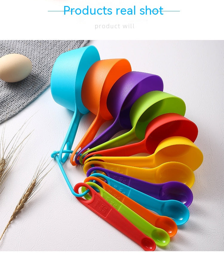 Baking Tool Plastic Measuring Spoon Measuring Cup Set