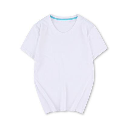 Cotton T-shirt with round neck