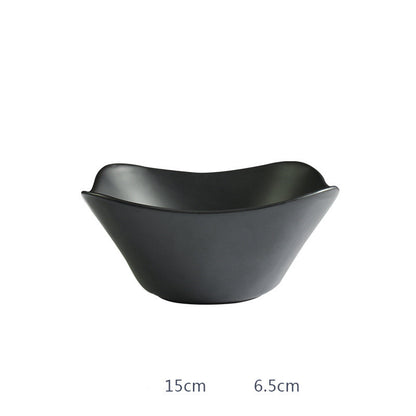 Ceramic Matte Square Steak Plate
