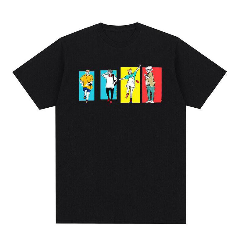 3D Digital Printing Casual Round Neck Short Sleeves