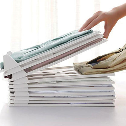 For Ezstax Fast Clothes Fold Board Organization System Travel Closet Drawer Stack