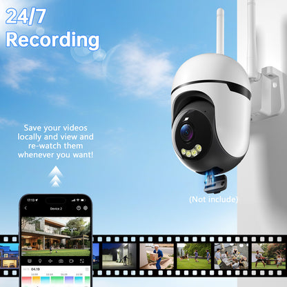 Wireless Indoor Outdoor Mini Camera CCTV Network Security System Wifi Camera
