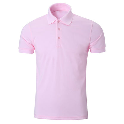 Casual lapel short sleeve