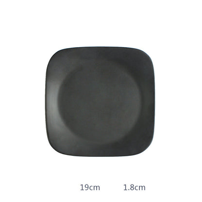 Ceramic Matte Square Steak Plate