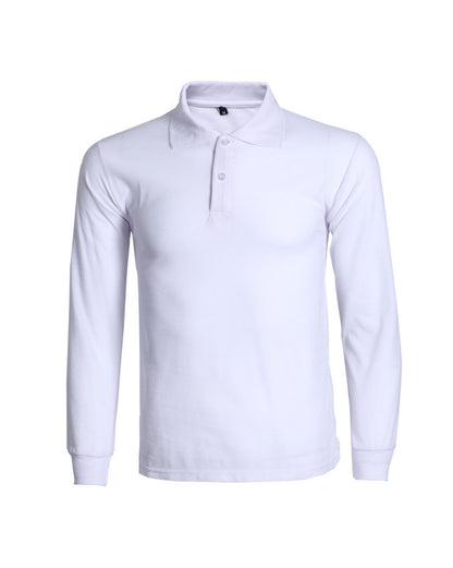 Long sleeve lapel t-shirt