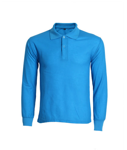 Long sleeve lapel t-shirt