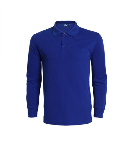 Long sleeve lapel t-shirt