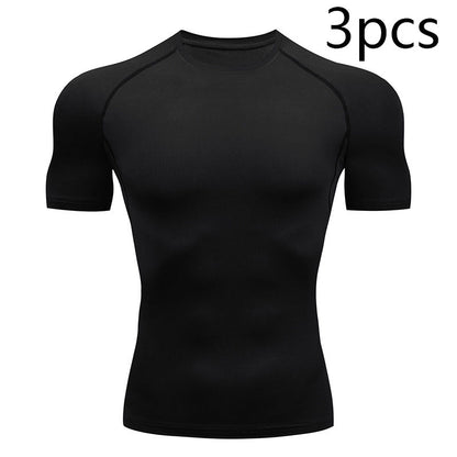 Men's Breathable Short-sleeved Quick-drying Clothes