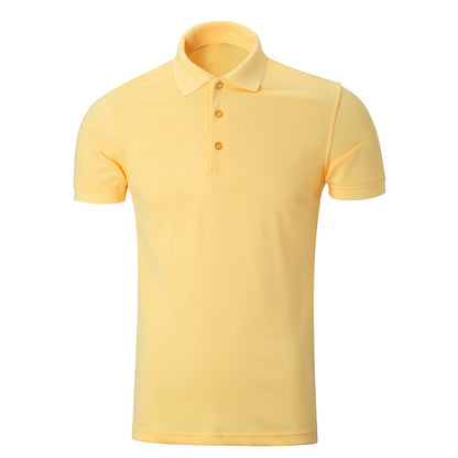 Casual lapel short sleeve