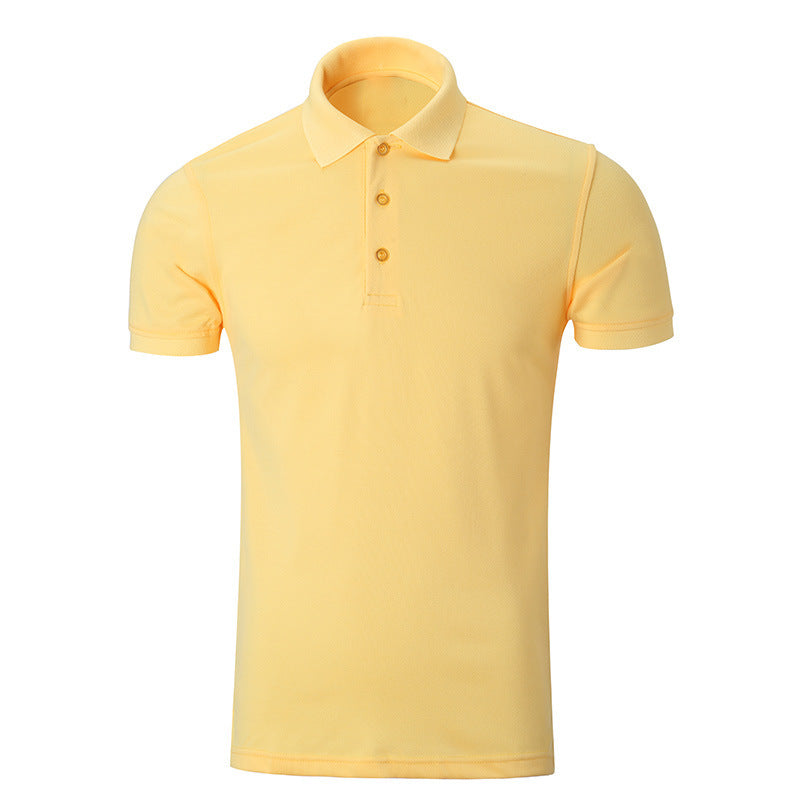 Casual lapel short sleeve
