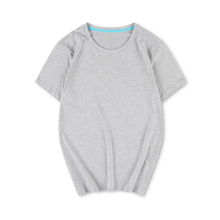 Cotton T-shirt with round neck