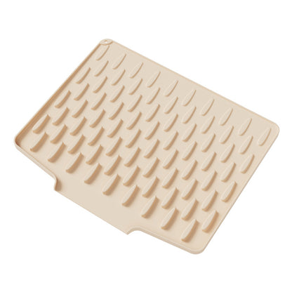 Silicone Drain Pad On Countertop Slope