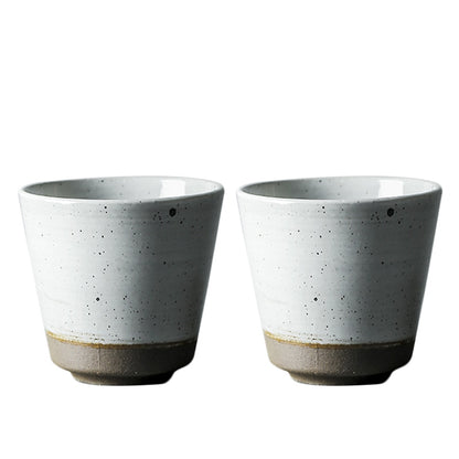 Handmade Stoneware Cup Retro Personality Tea Cup Art Cup