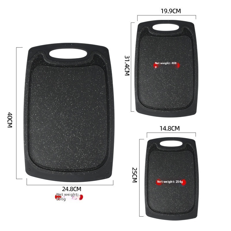 Wheat Straw Cutting Board Double-sided Cutting Board Three-piece Cutting Board