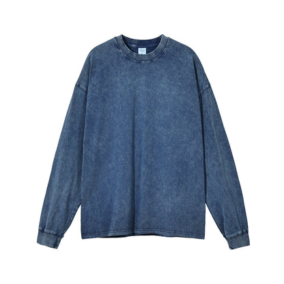 Washed Vintage Men's Long Sleeve