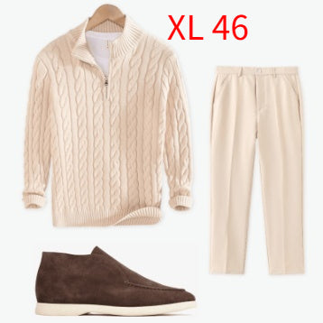 Men's Solid Color Loose Long Sleeves