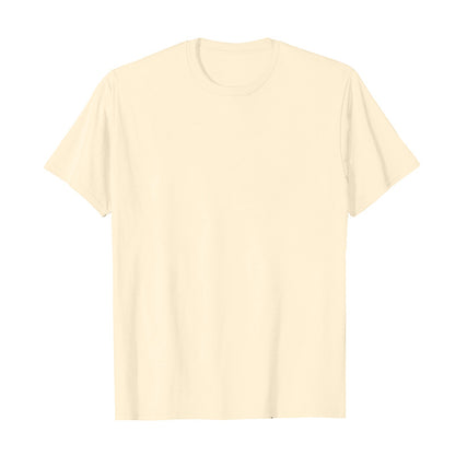 Mens Fashion Sports T-Shirt Casual Stretch Crew Neck