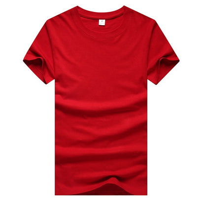 Blank crew neck short sleeve T-shirt