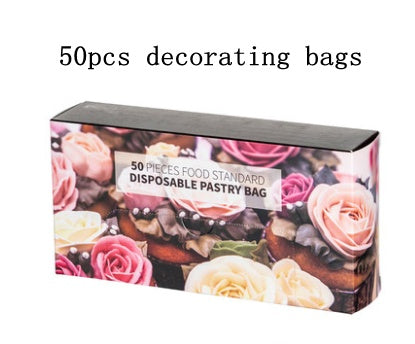 Household baking piping bag piping mouth set