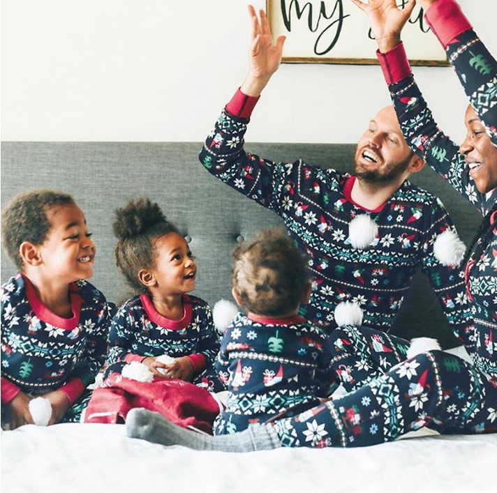 Parent-child home set pajamas