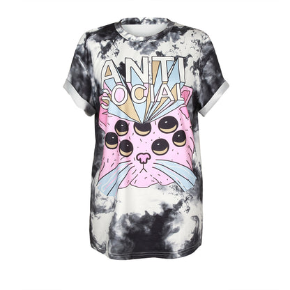 Cute alien print top