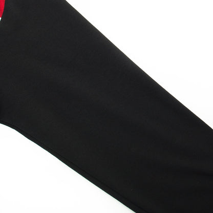 Men's Color-blocking Cotton Lapel Shirt