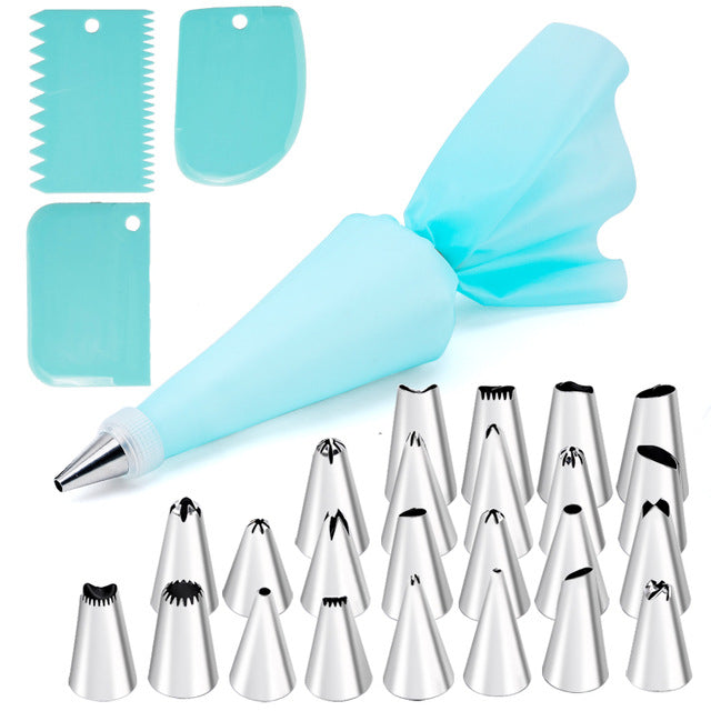 14 Piece Set Cake Decorating Mouth