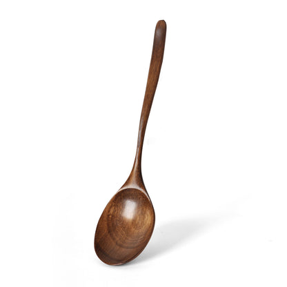 Nanmu Spoon Japanese Portable Tableware Long Handle