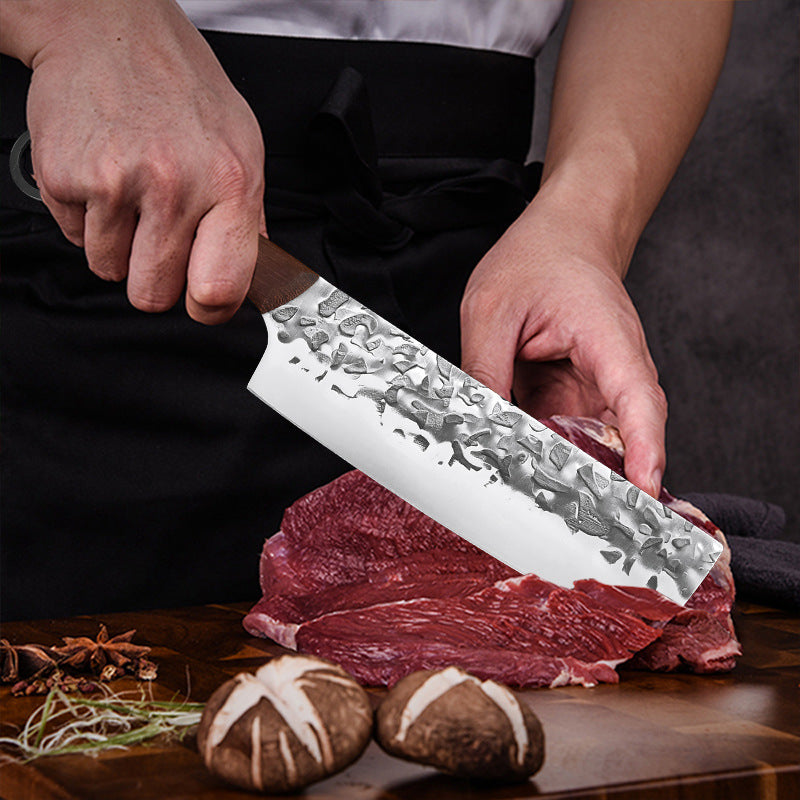 Stainless Steel Hand-forged Pork Split Small Kitchen Knife