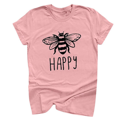 Bee print short sleeve