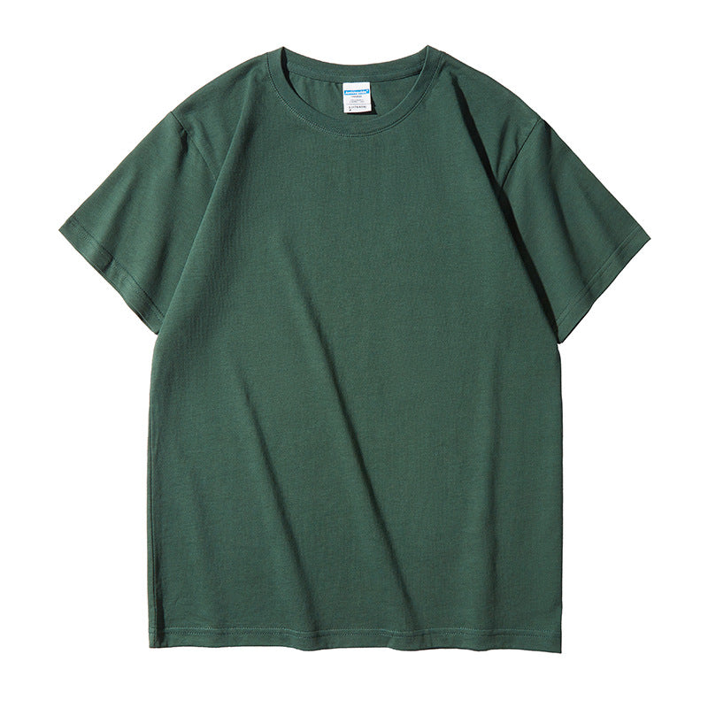 Double Yarn Combed Cotton 210g Blank Light Board T-shirt